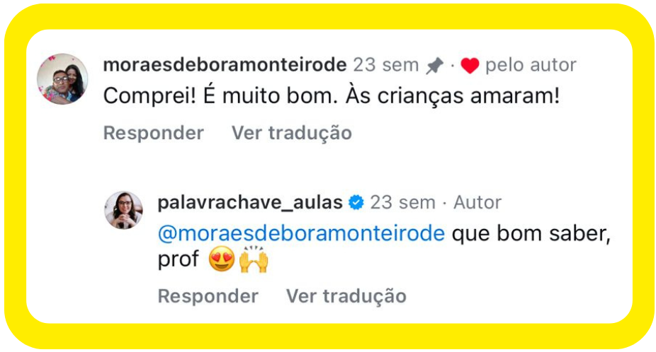 kit palavra chave aulas